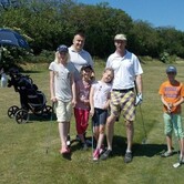 Golfová rodinná idyla