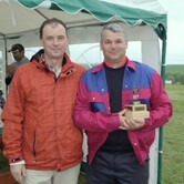 Znoj strojírny Luděk Blažek a absolutní vítěz Jiří Šrámek